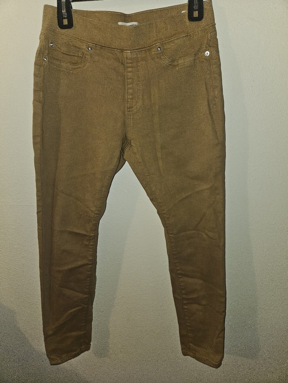 Amazon Essentials Womans Pull On Jegging Tan Pants Size 8 Short